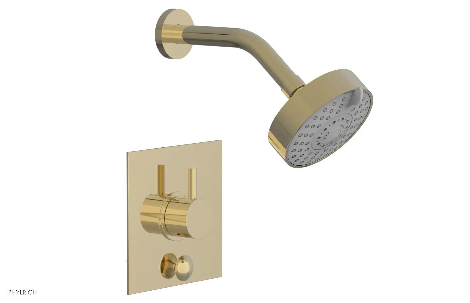 Phylrich BASIC II Pressure Balance Shower and Diverter Set (Less Spout) by Phylrich