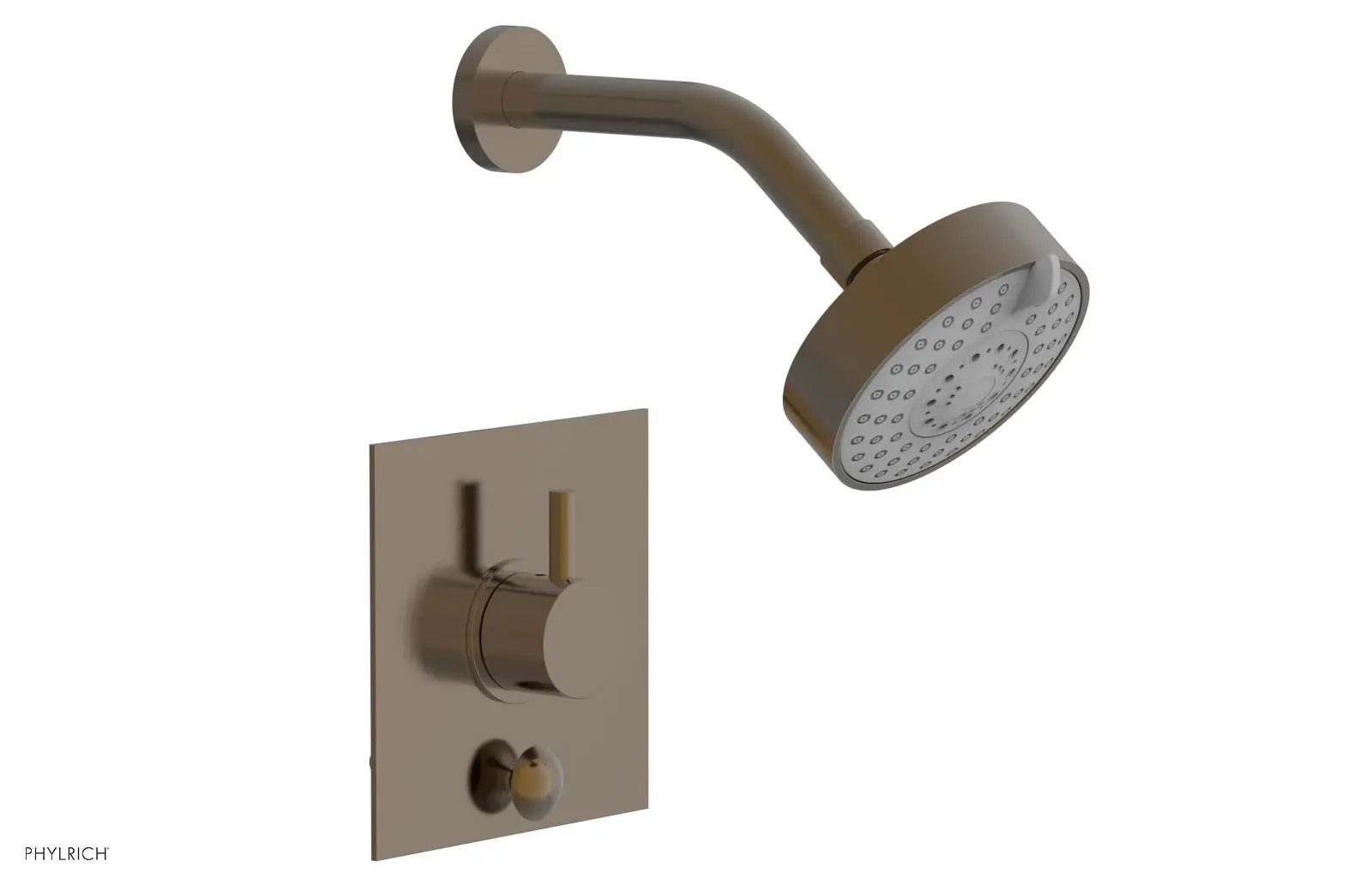 Phylrich BASIC II Pressure Balance Shower and Diverter Set (Less Spout) by Phylrich