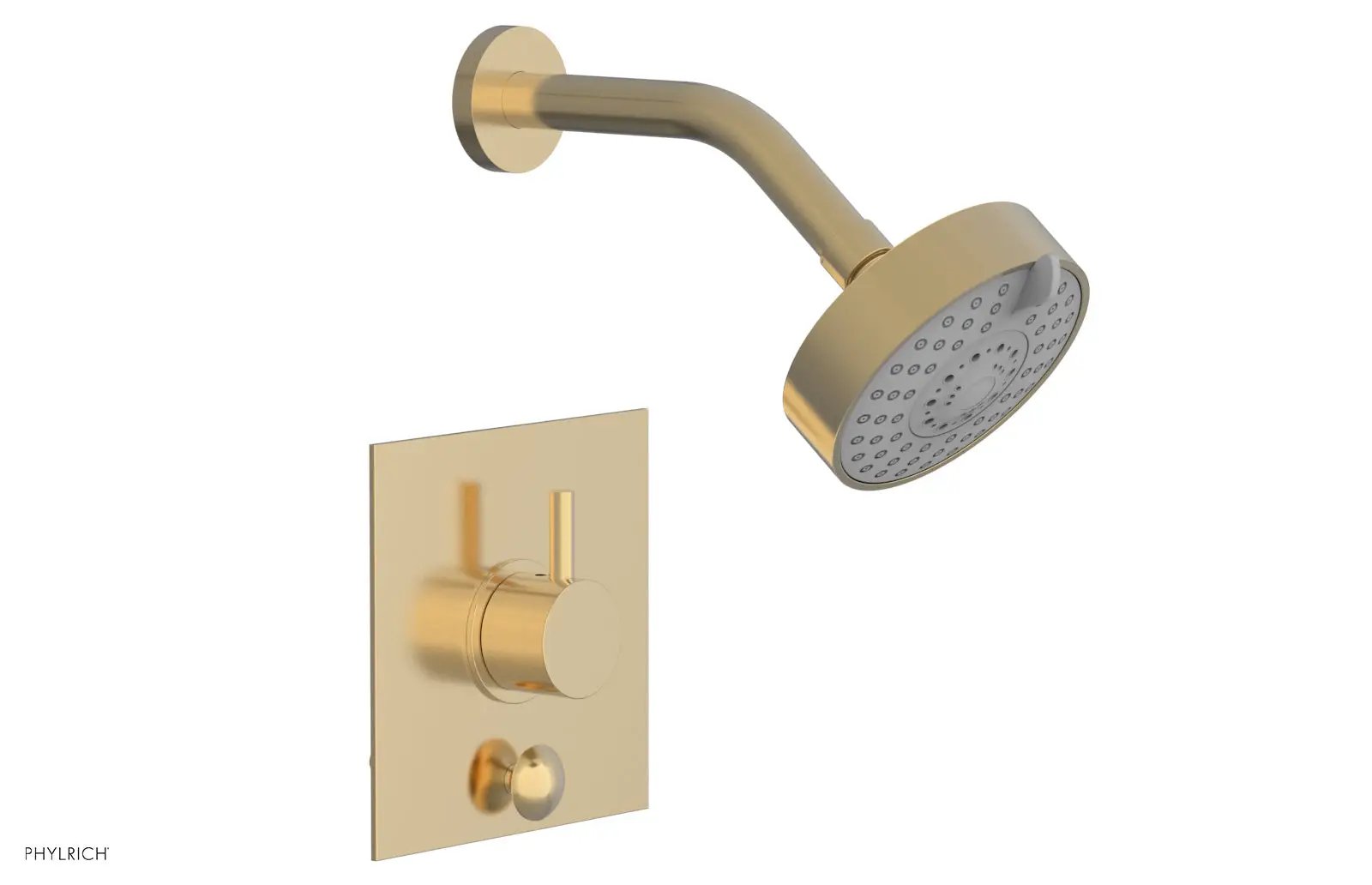 Phylrich BASIC II Pressure Balance Shower and Diverter Set (Less Spout) by Phylrich