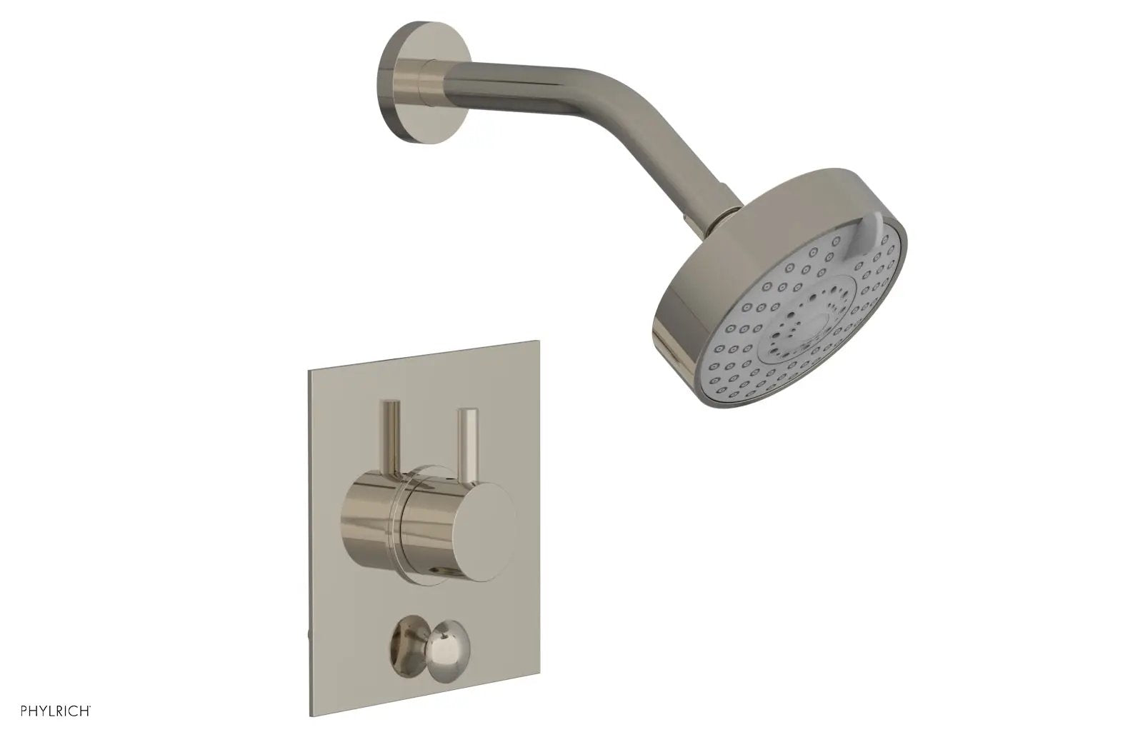 Phylrich BASIC II Pressure Balance Shower and Diverter Set (Less Spout) by Phylrich