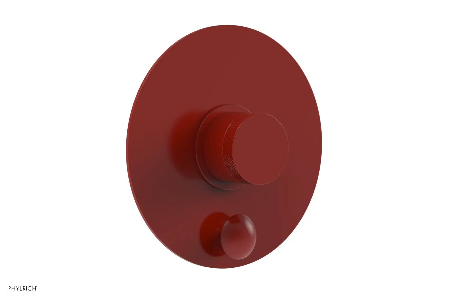 Phylrich BASIC II Pressure Balance Shower Plate with Diverter and Handle Trim Set by Phylrich