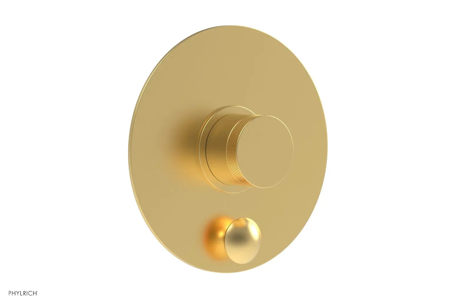 Phylrich BASIC II Pressure Balance Shower Plate with Diverter and Handle Trim Set by Phylrich