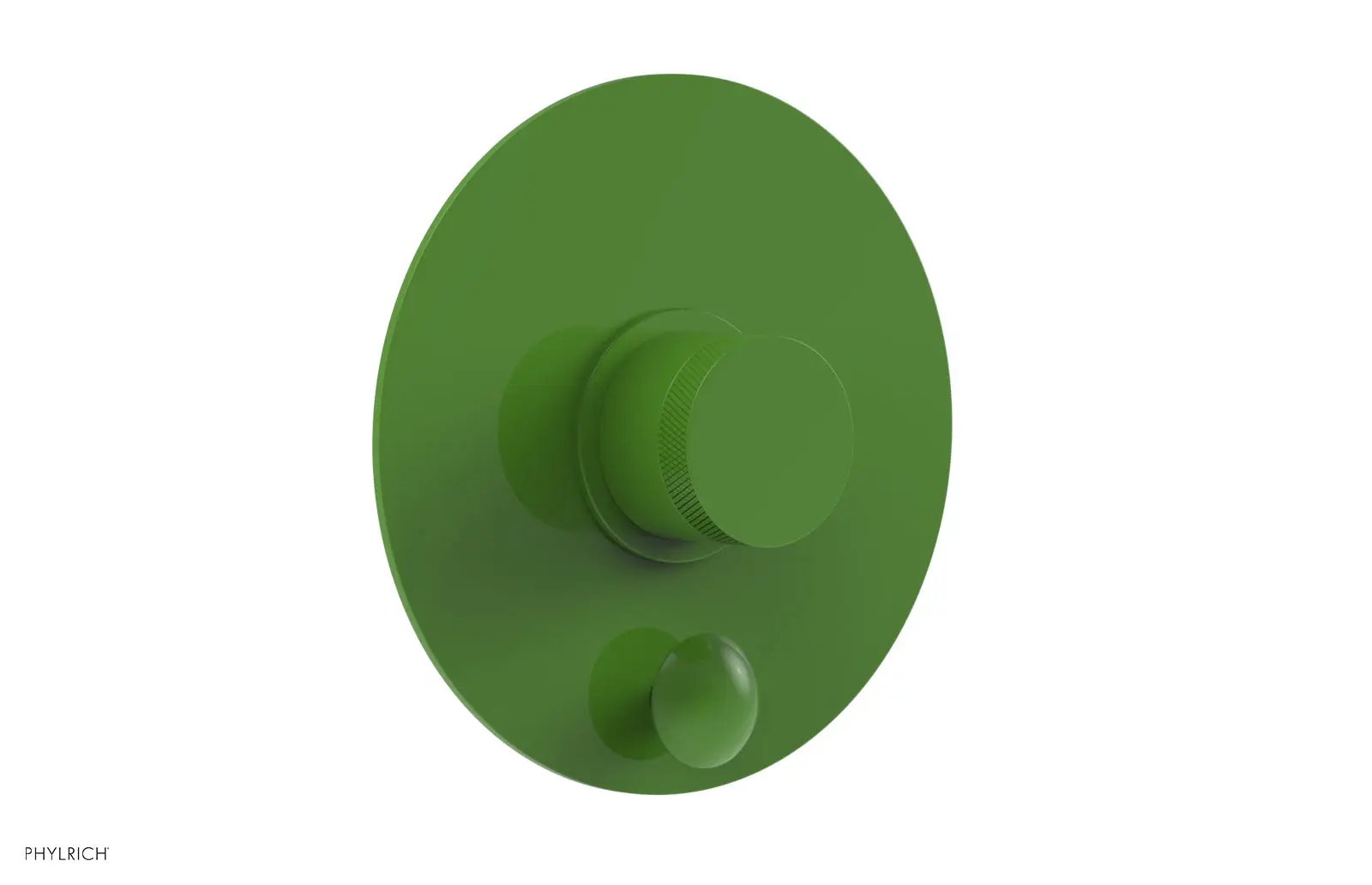 Phylrich BASIC II Pressure Balance Shower Plate with Diverter and Handle Trim Set by Phylrich