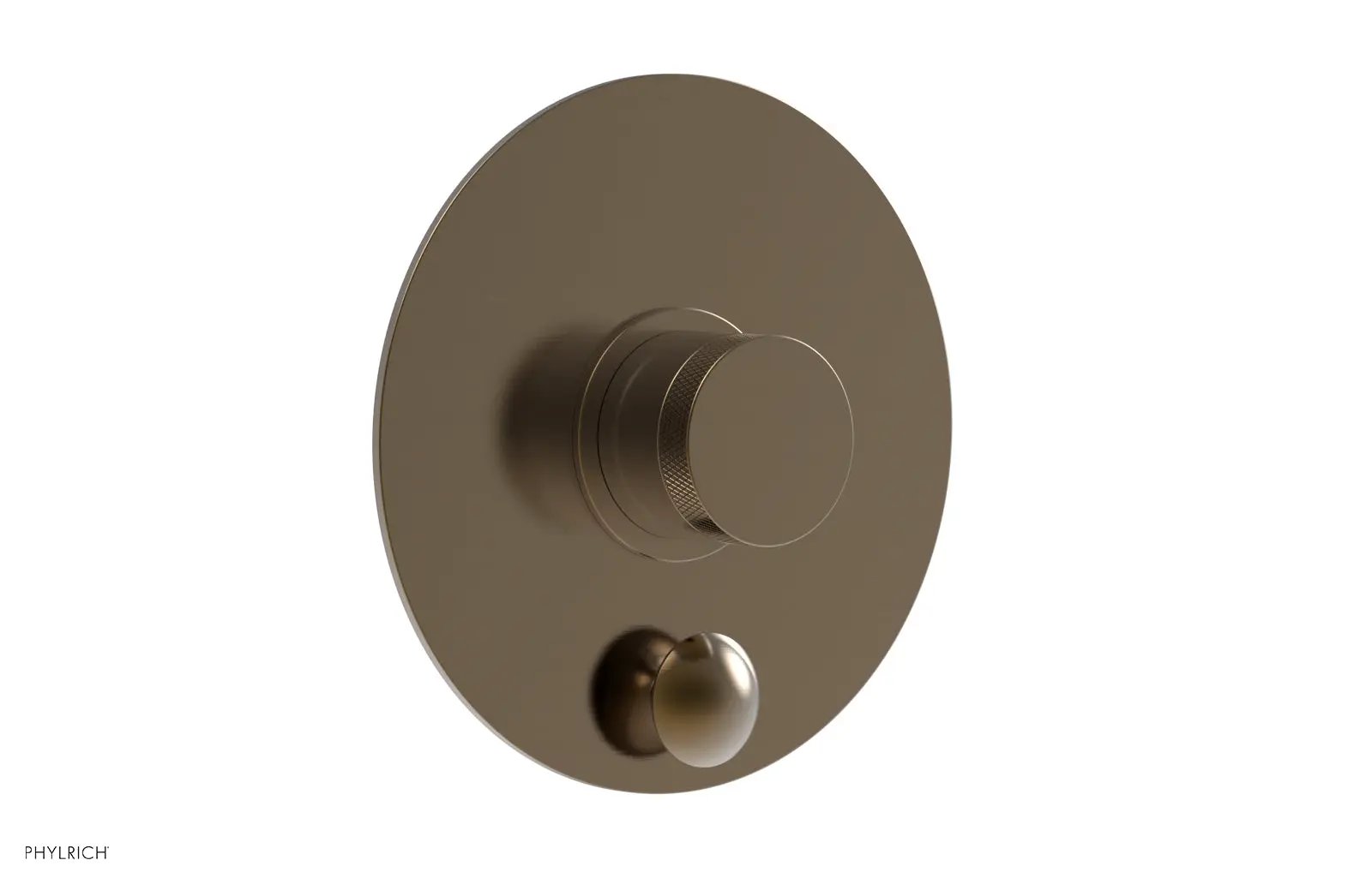 Phylrich BASIC II Pressure Balance Shower Plate with Diverter and Handle Trim Set by Phylrich