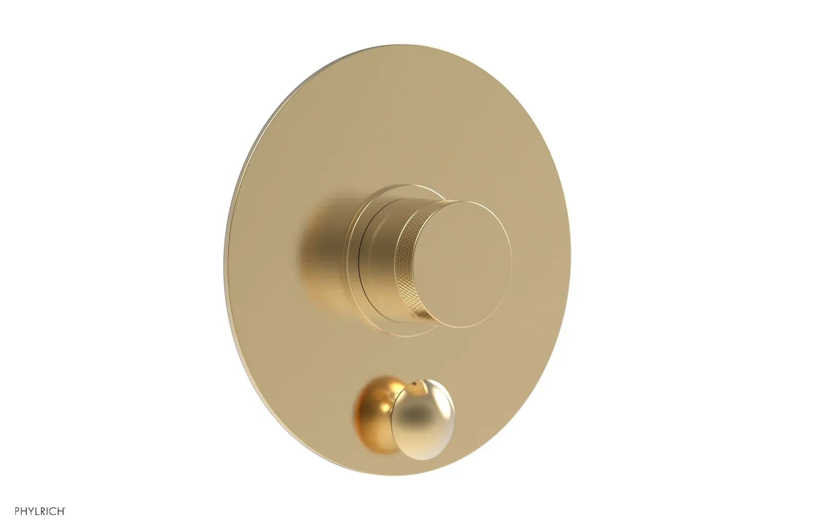 Phylrich BASIC II Pressure Balance Shower Plate with Diverter and Handle Trim Set by Phylrich