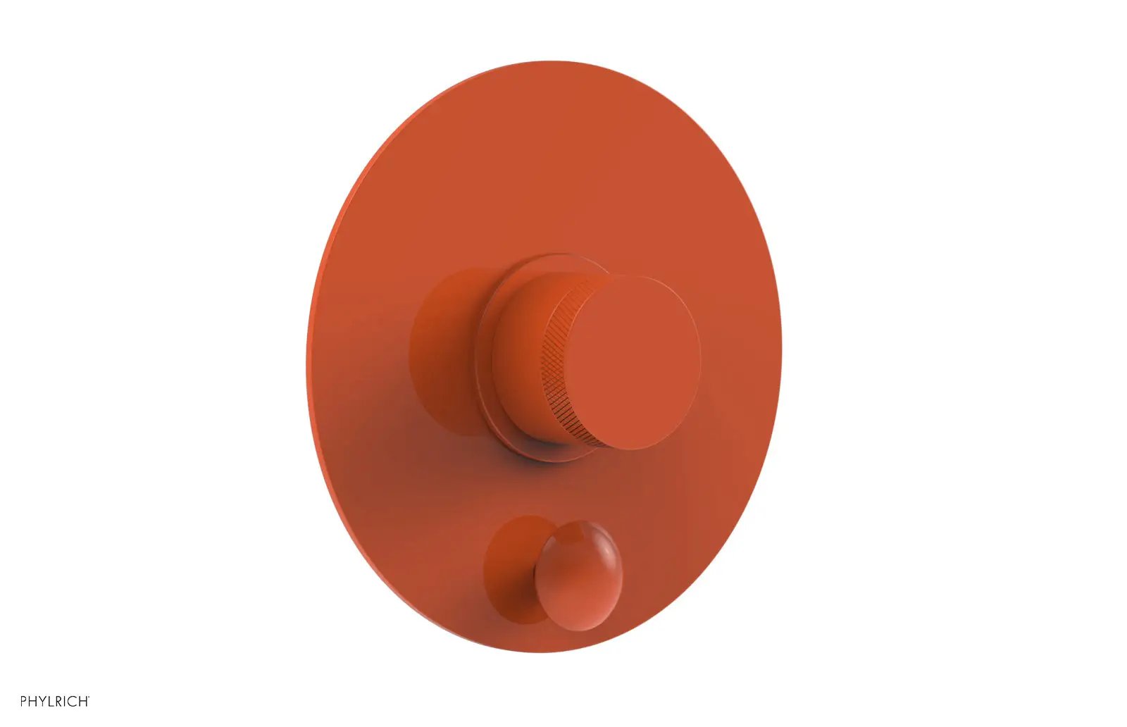 Phylrich BASIC II Pressure Balance Shower Plate with Diverter and Handle Trim Set by Phylrich