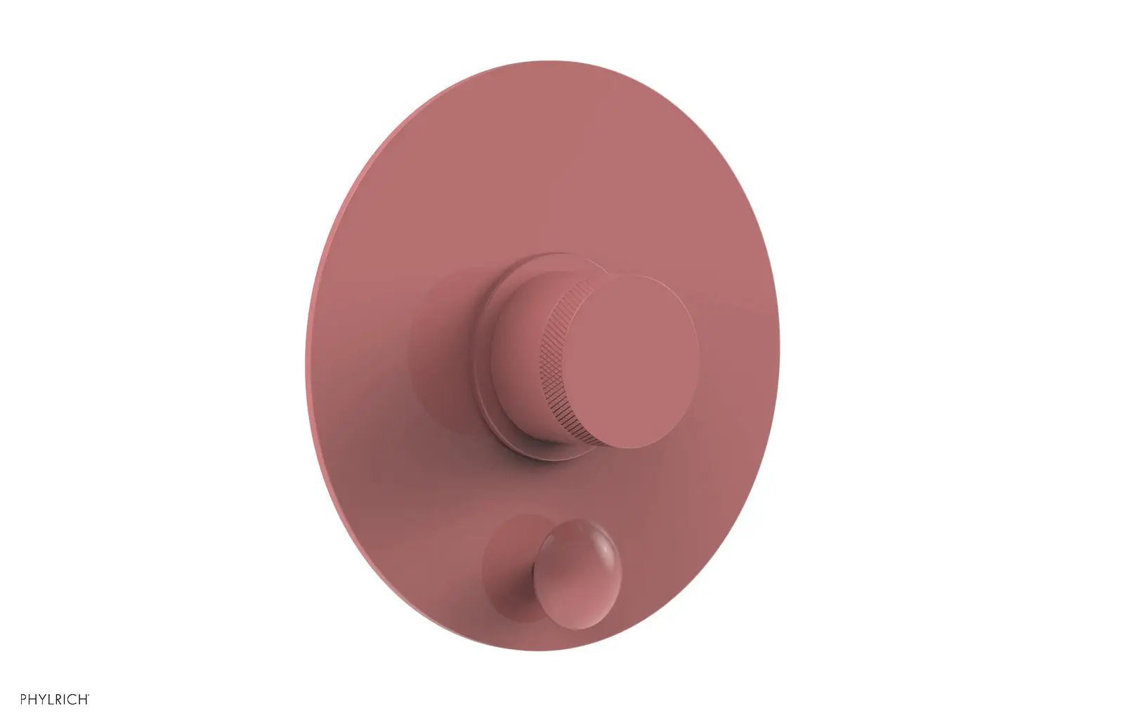 Phylrich BASIC II Pressure Balance Shower Plate with Diverter and Handle Trim Set by Phylrich
