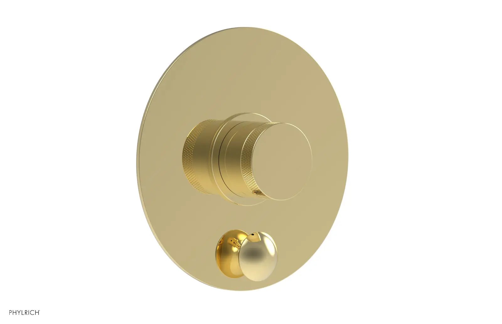Phylrich BASIC II Pressure Balance Shower Plate with Diverter and Handle Trim Set by Phylrich