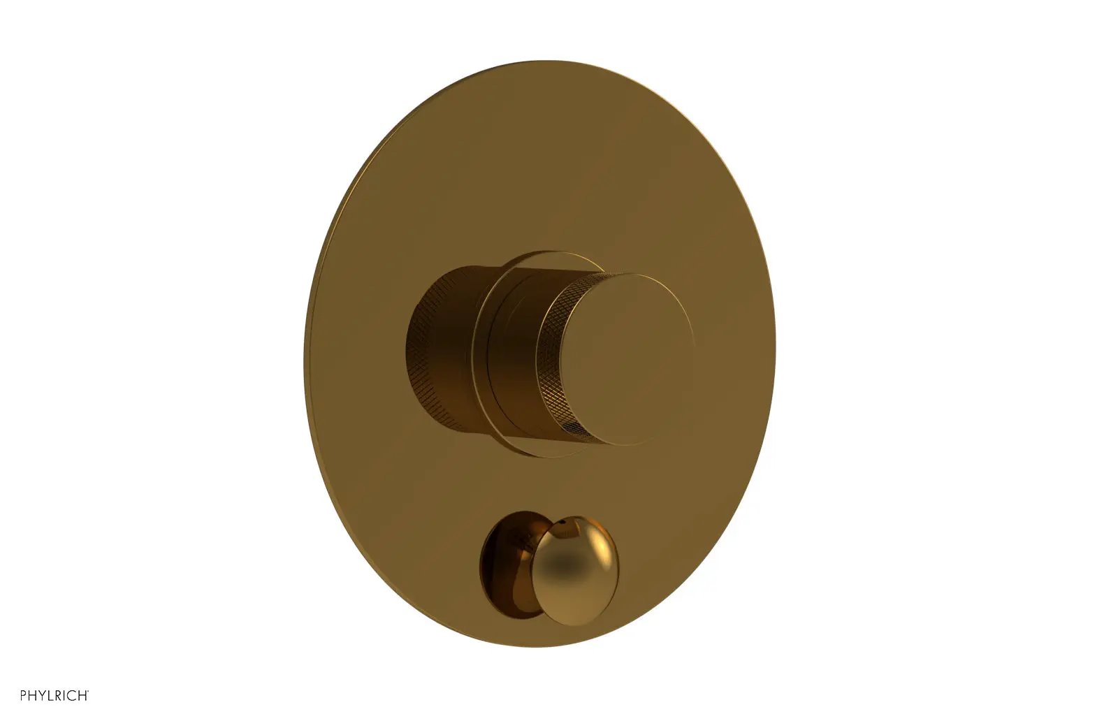 Phylrich BASIC II Pressure Balance Shower Plate with Diverter and Handle Trim Set by Phylrich