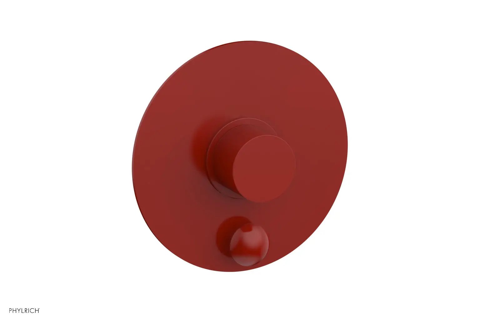 Phylrich BASIC II Pressure Balance Shower Plate with Diverter and Handle Trim Set by Phylrich