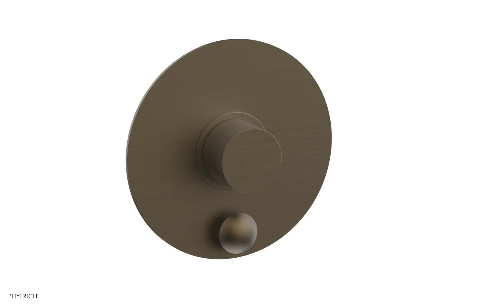 Phylrich BASIC II Pressure Balance Shower Plate with Diverter and Handle Trim Set by Phylrich
