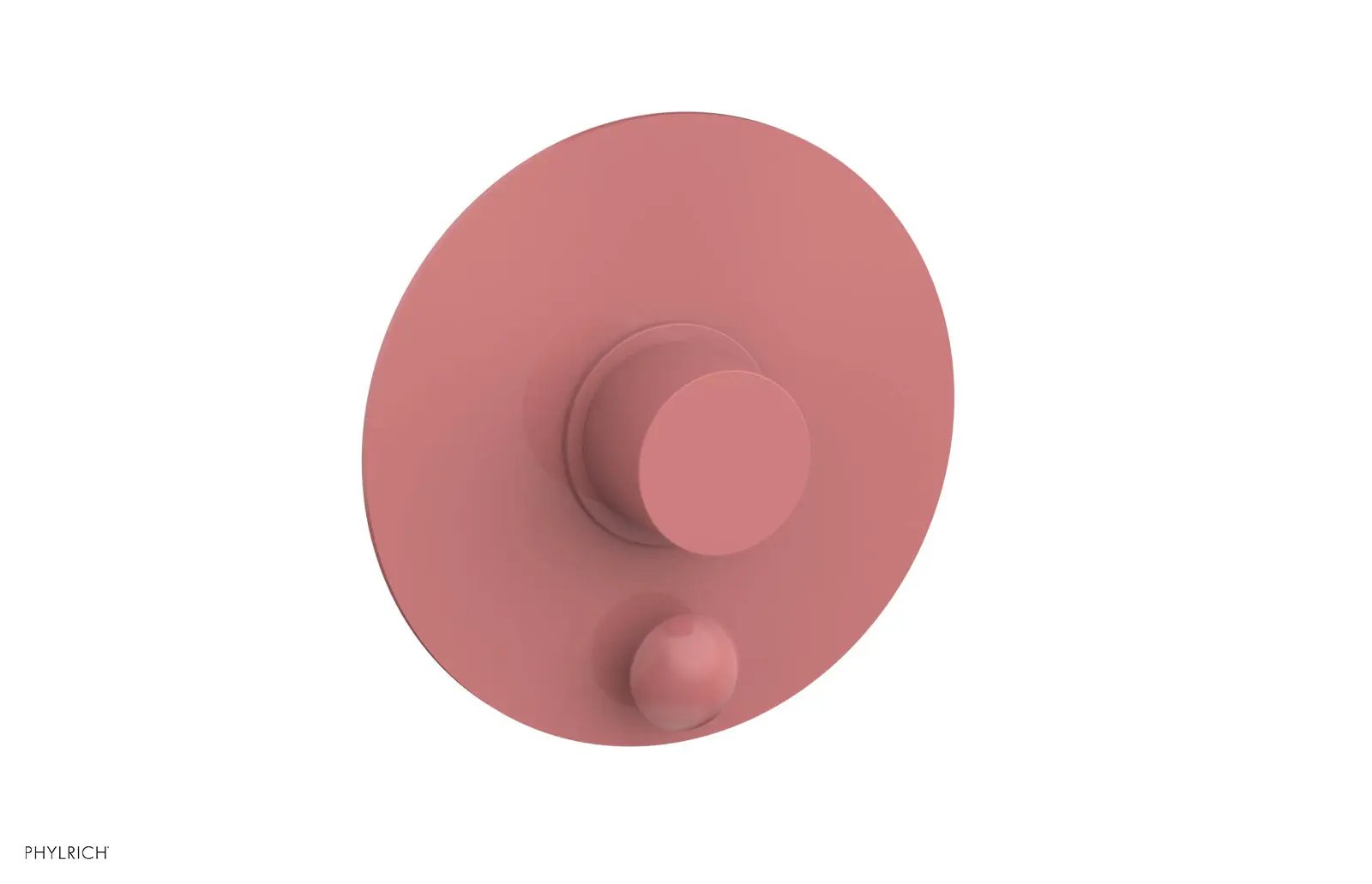 Phylrich BASIC II Pressure Balance Shower Plate with Diverter and Handle Trim Set by Phylrich