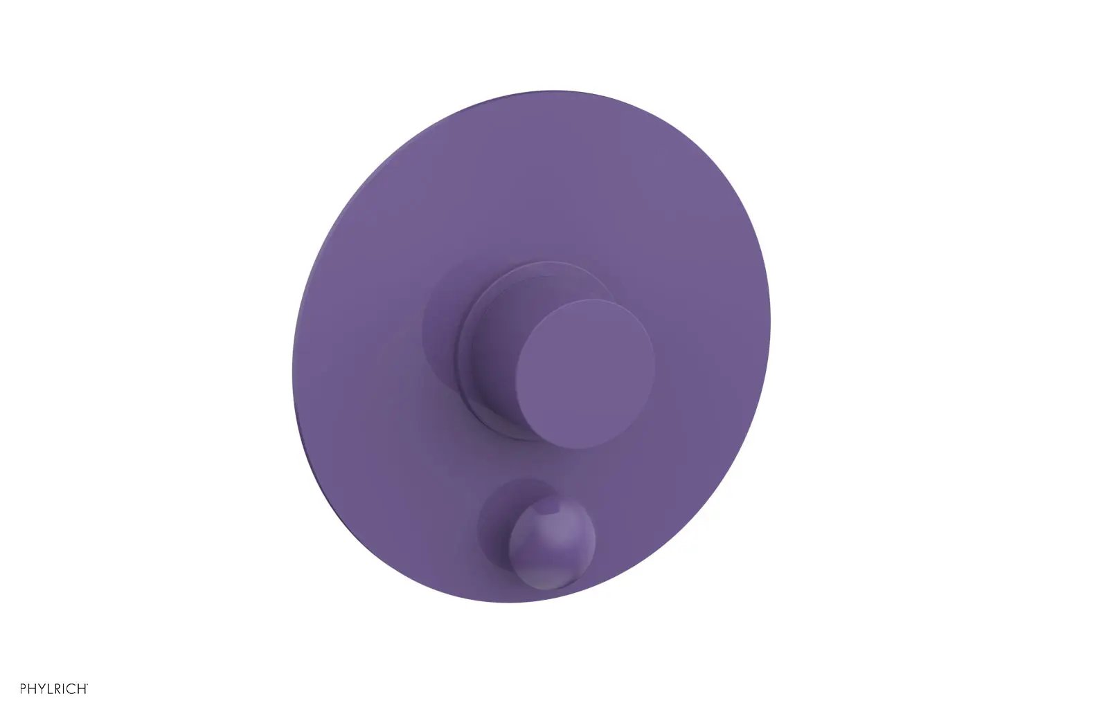 Phylrich BASIC II Pressure Balance Shower Plate with Diverter and Handle Trim Set by Phylrich