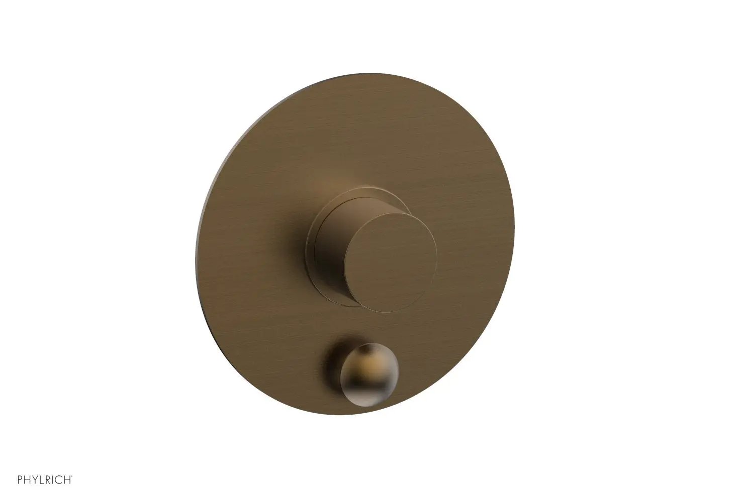 Phylrich BASIC II Pressure Balance Shower Plate with Diverter and Handle Trim Set by Phylrich