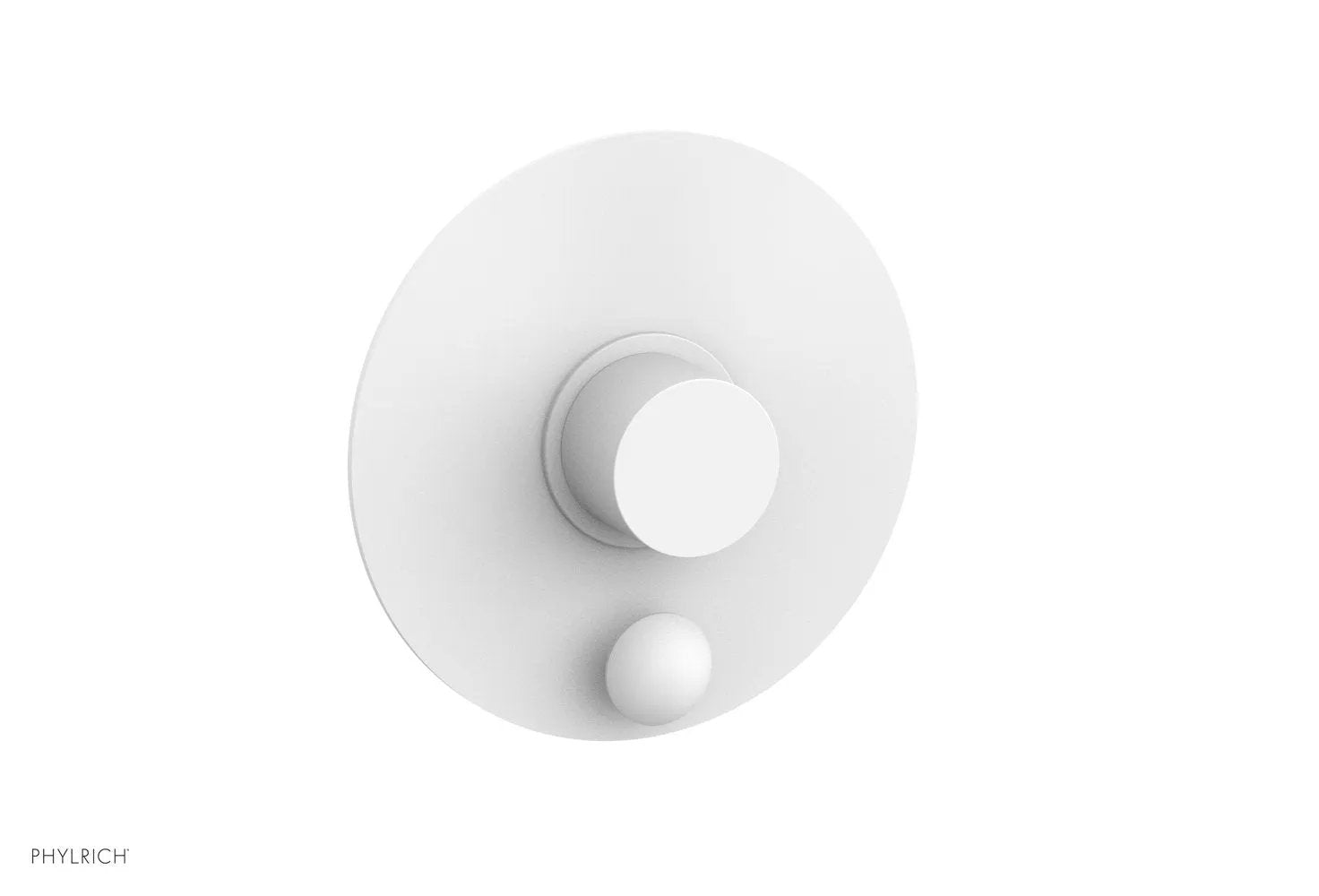 Phylrich BASIC II Pressure Balance Shower Plate with Diverter and Handle Trim Set by Phylrich