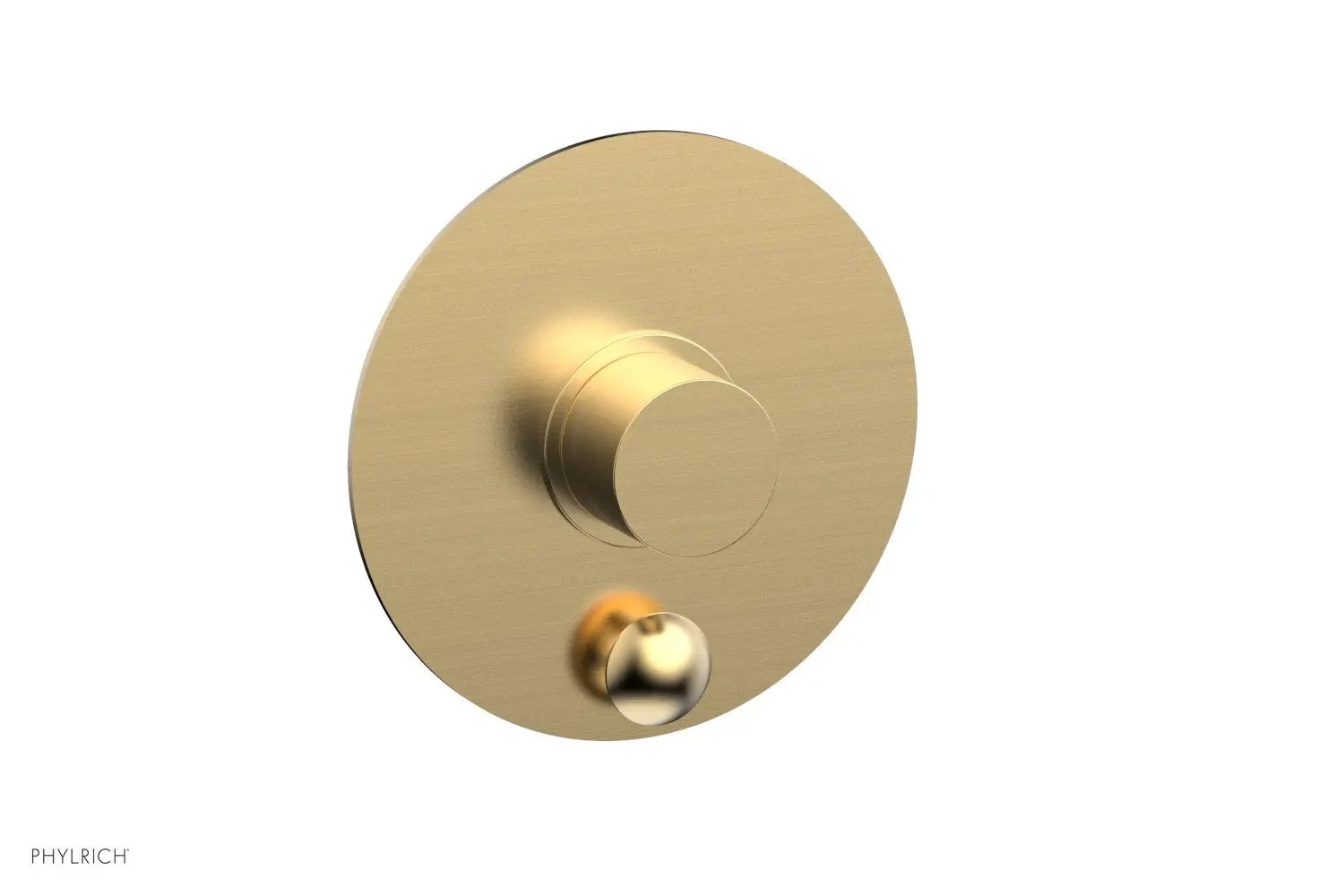 Phylrich BASIC II Pressure Balance Shower Plate with Diverter and Handle Trim Set by Phylrich