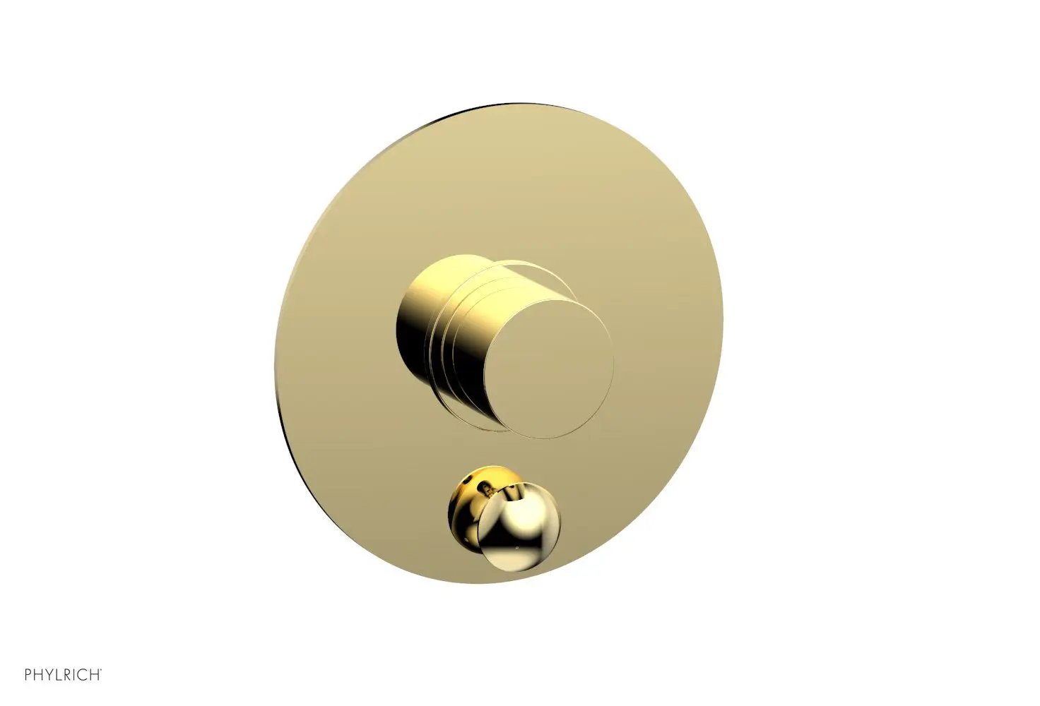 Phylrich BASIC II Pressure Balance Shower Plate with Diverter and Handle Trim Set by Phylrich