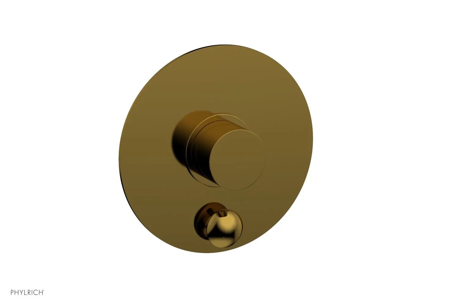 Phylrich BASIC II Pressure Balance Shower Plate with Diverter and Handle Trim Set by Phylrich