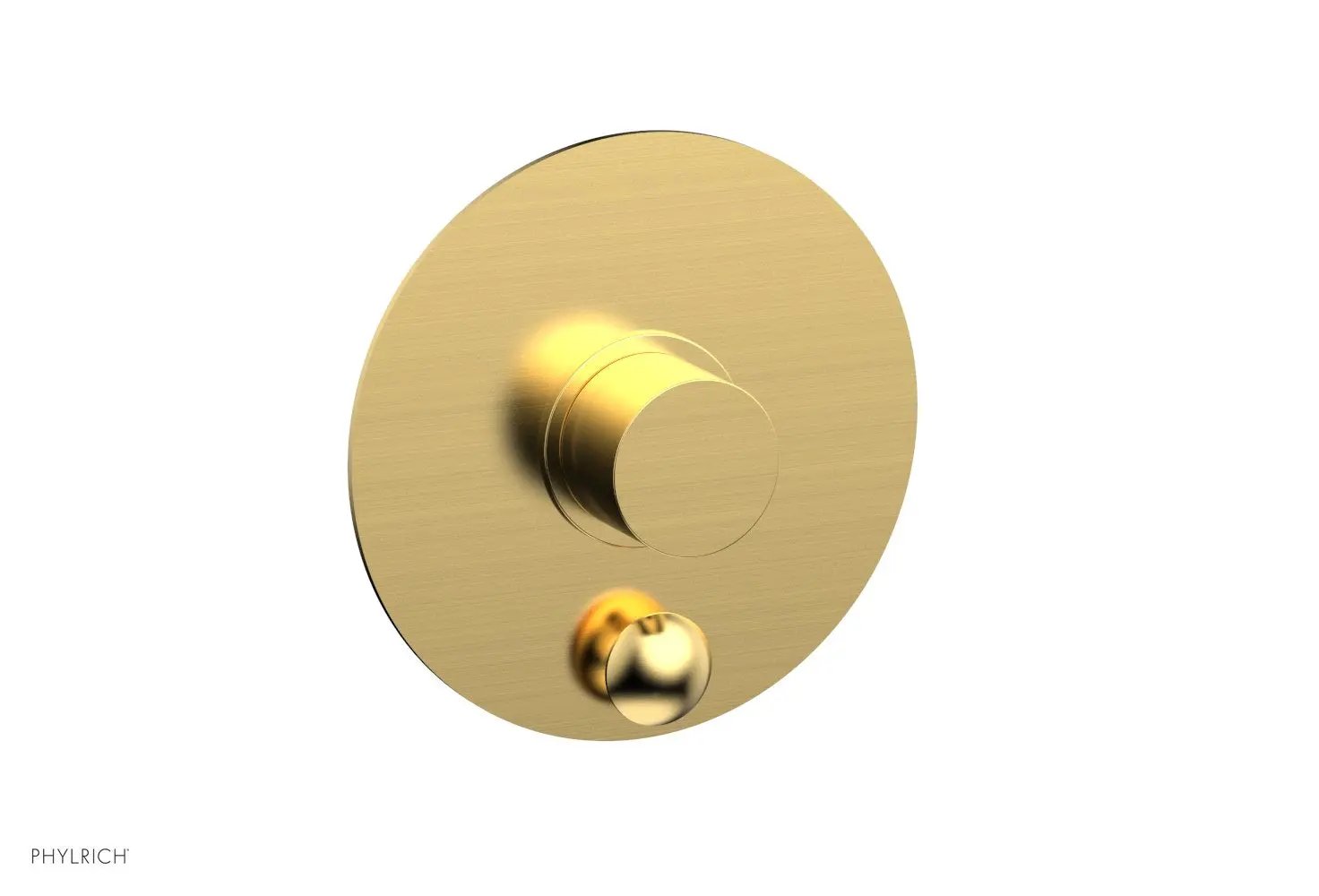 Phylrich BASIC II Pressure Balance Shower Plate with Diverter and Handle Trim Set by Phylrich