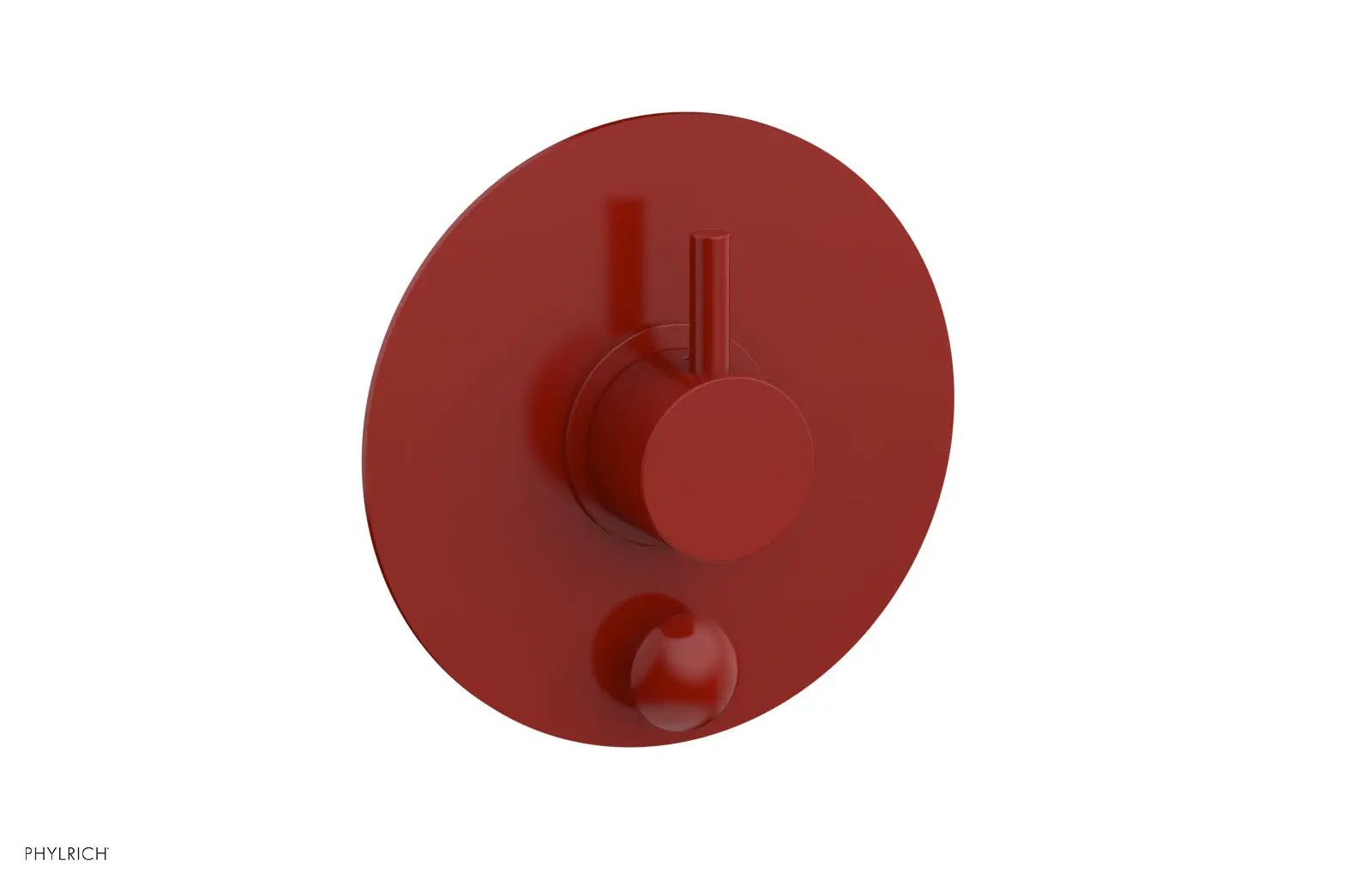 Phylrich BASIC II Pressure Balance Shower Plate with Diverter and Handle Trim Set by Phylrich