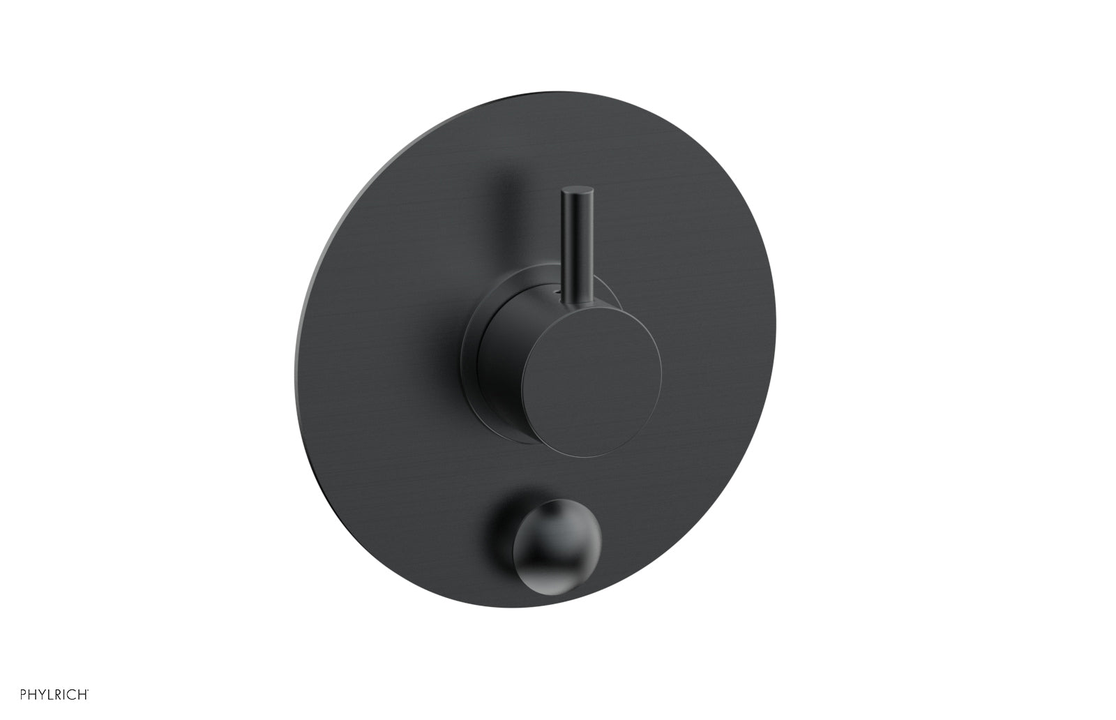 Phylrich BASIC II Pressure Balance Shower Plate with Diverter and Handle Trim Set