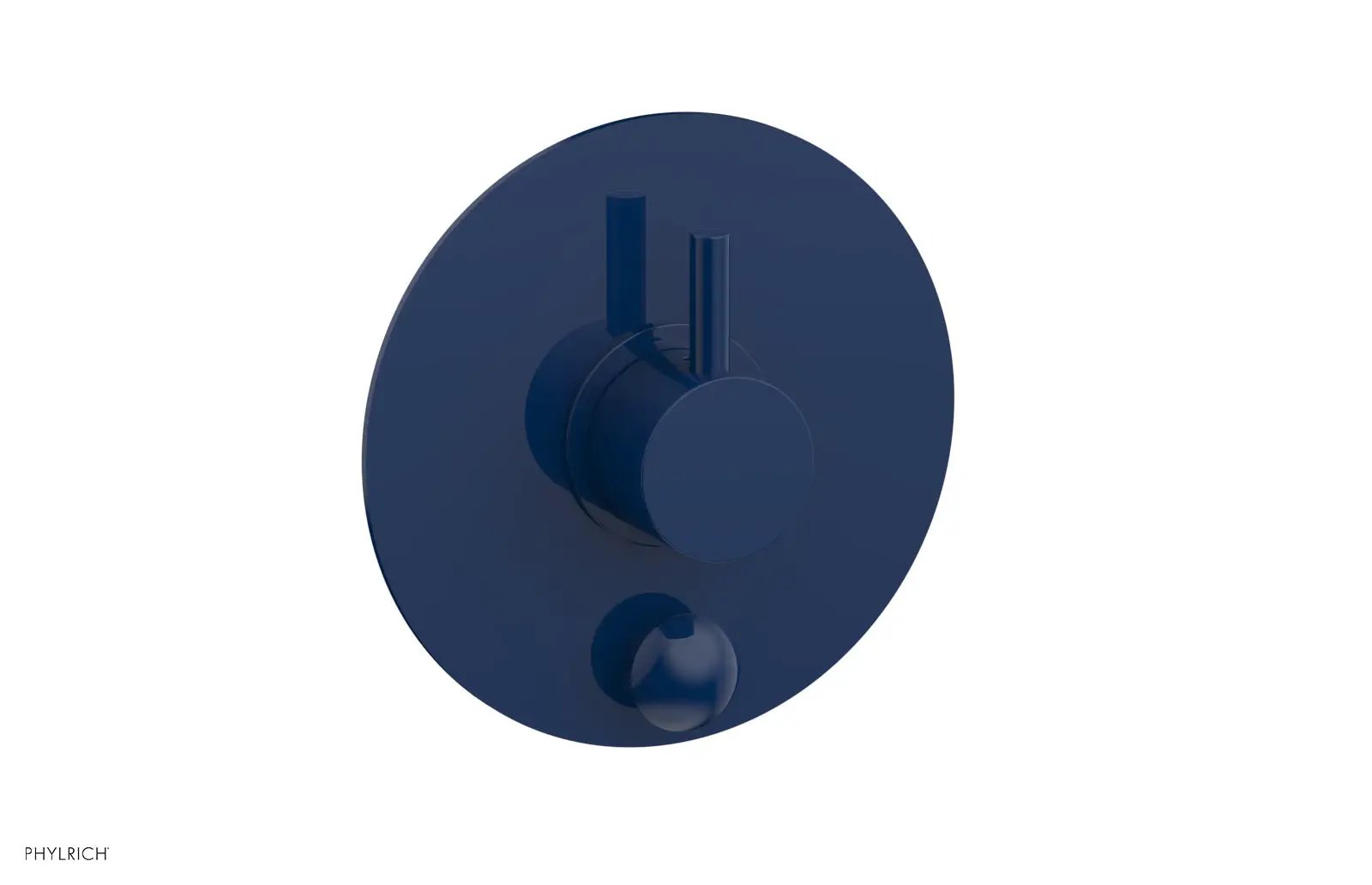 Phylrich BASIC II Pressure Balance Shower Plate with Diverter and Handle Trim Set by Phylrich
