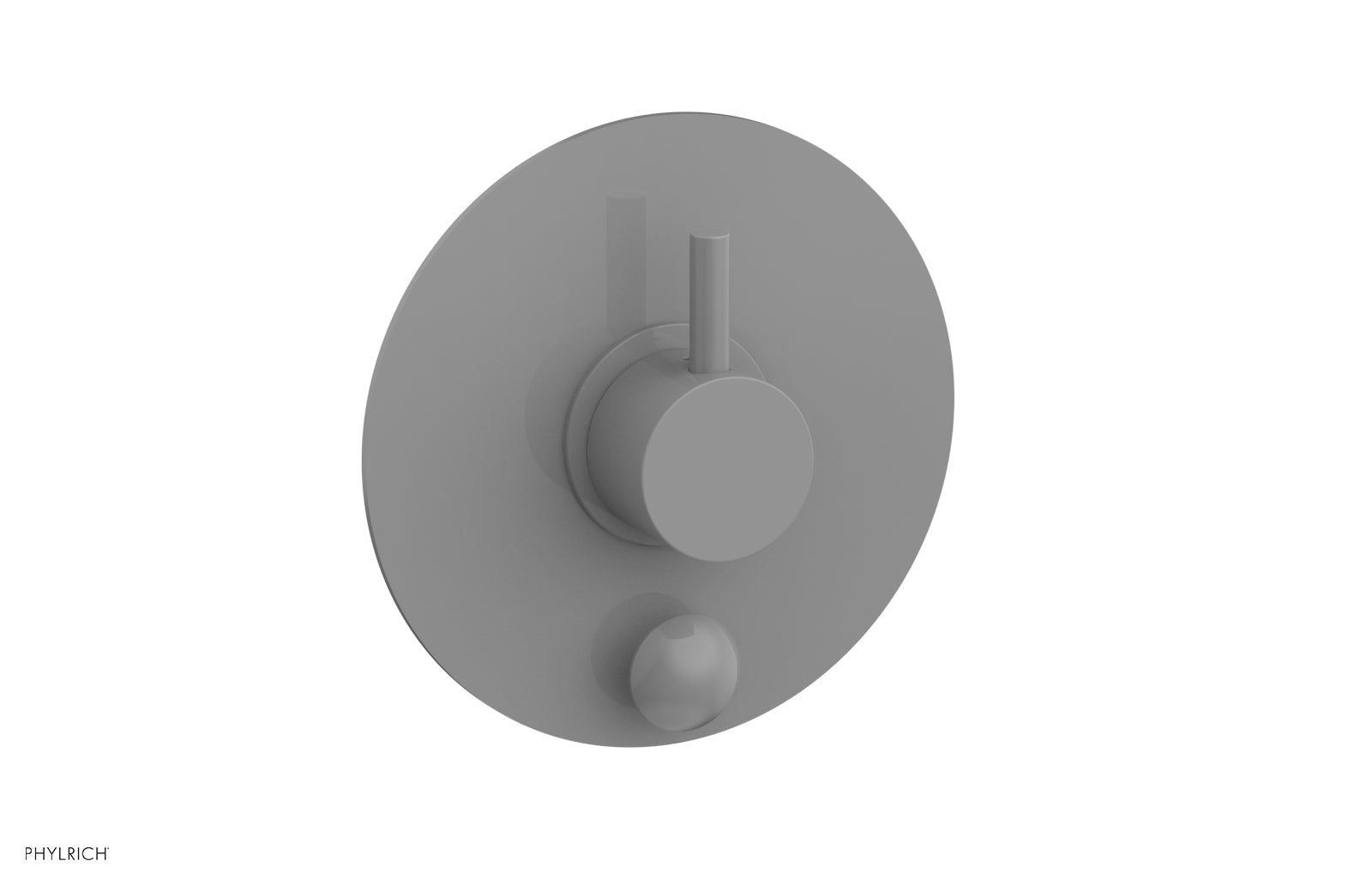 Phylrich BASIC II Pressure Balance Shower Plate with Diverter and Handle Trim Set