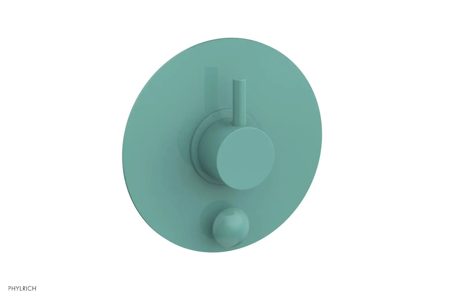 Phylrich BASIC II Pressure Balance Shower Plate with Diverter and Handle Trim Set by Phylrich