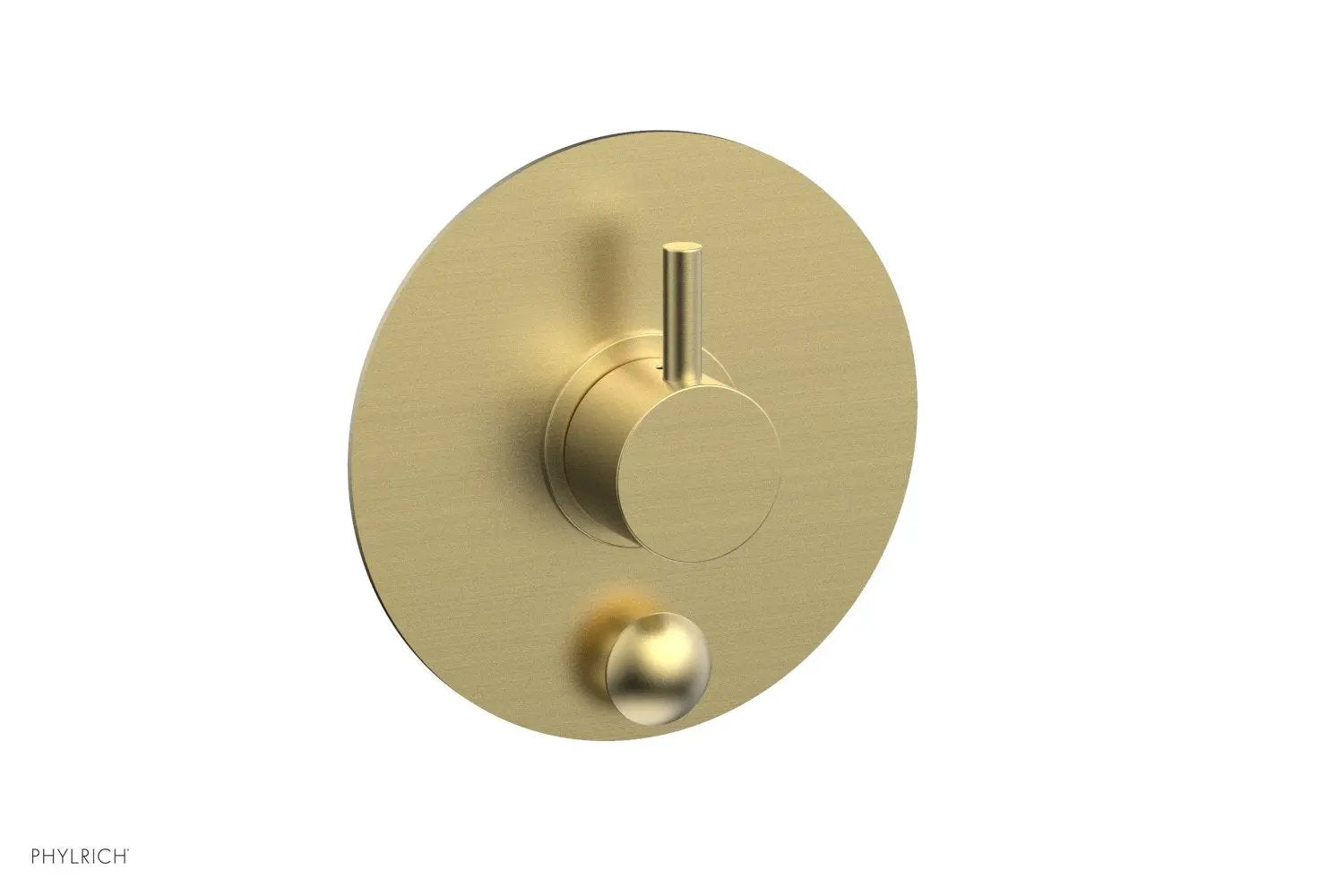 Phylrich BASIC II Pressure Balance Shower Plate with Diverter and Handle Trim Set by Phylrich