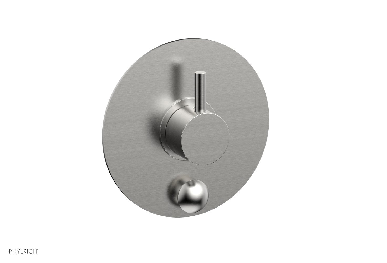 Phylrich BASIC II Pressure Balance Shower Plate with Diverter and Handle Trim Set