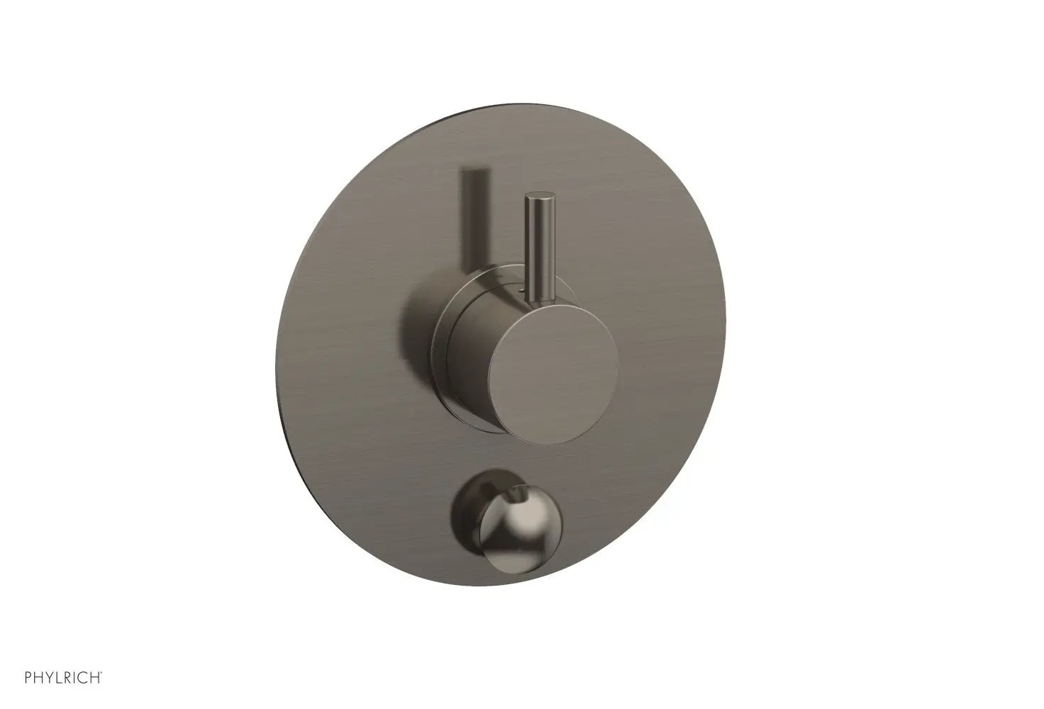 Phylrich BASIC II Pressure Balance Shower Plate with Diverter and Handle Trim Set by Phylrich