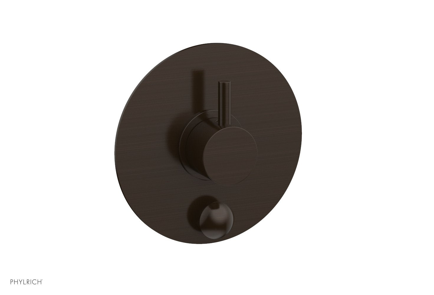 Phylrich BASIC II Pressure Balance Shower Plate with Diverter and Handle Trim Set