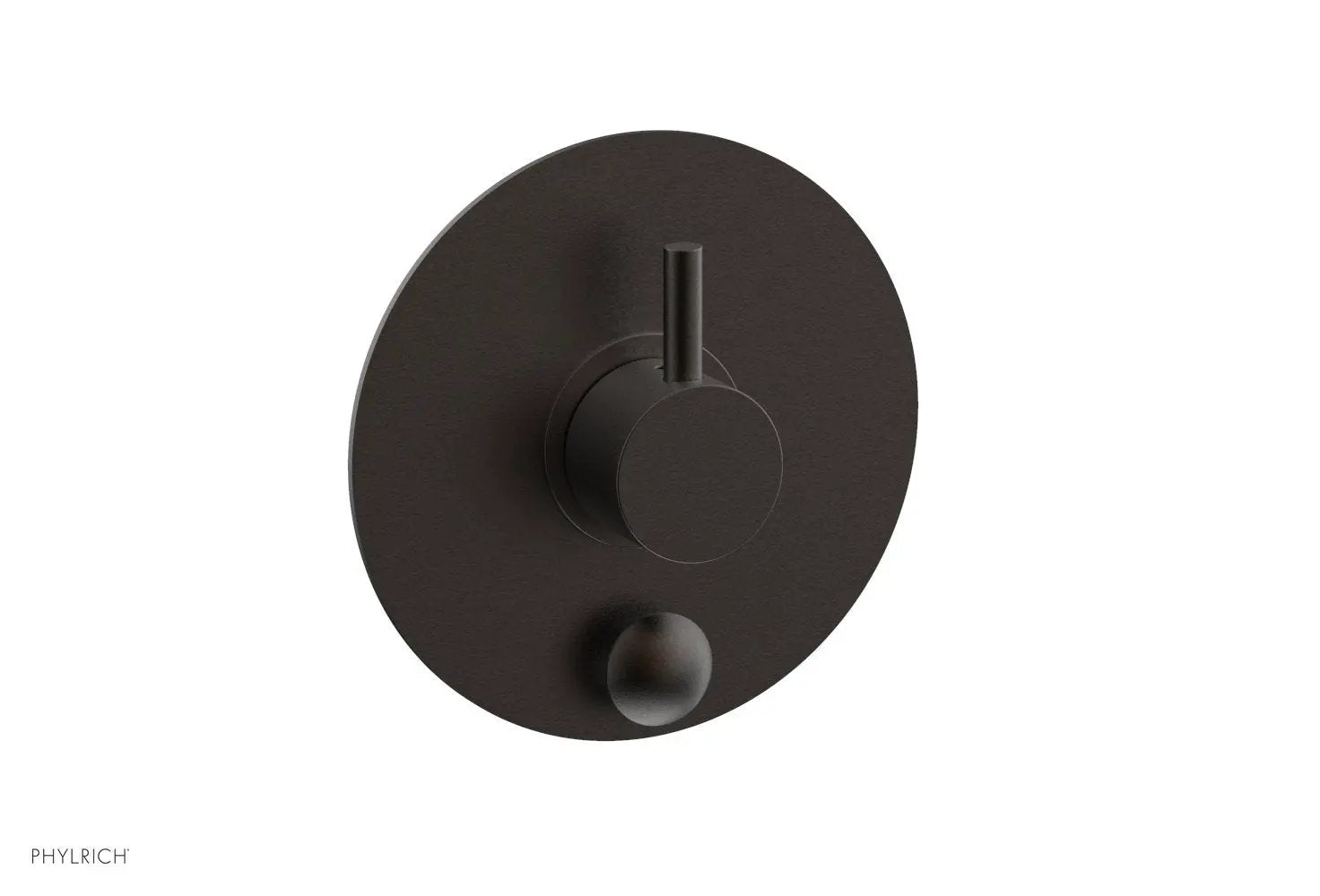 Phylrich BASIC II Pressure Balance Shower Plate with Diverter and Handle Trim Set by Phylrich
