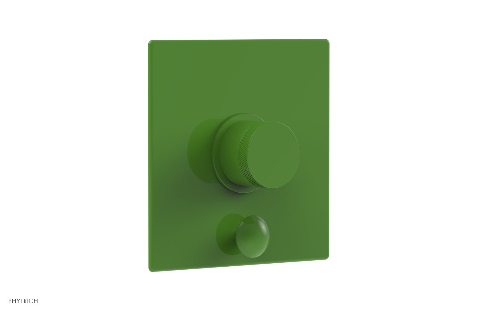 Phylrich BASIC II Pressure Balance Shower Plate with Diverter and Handle Trim Set