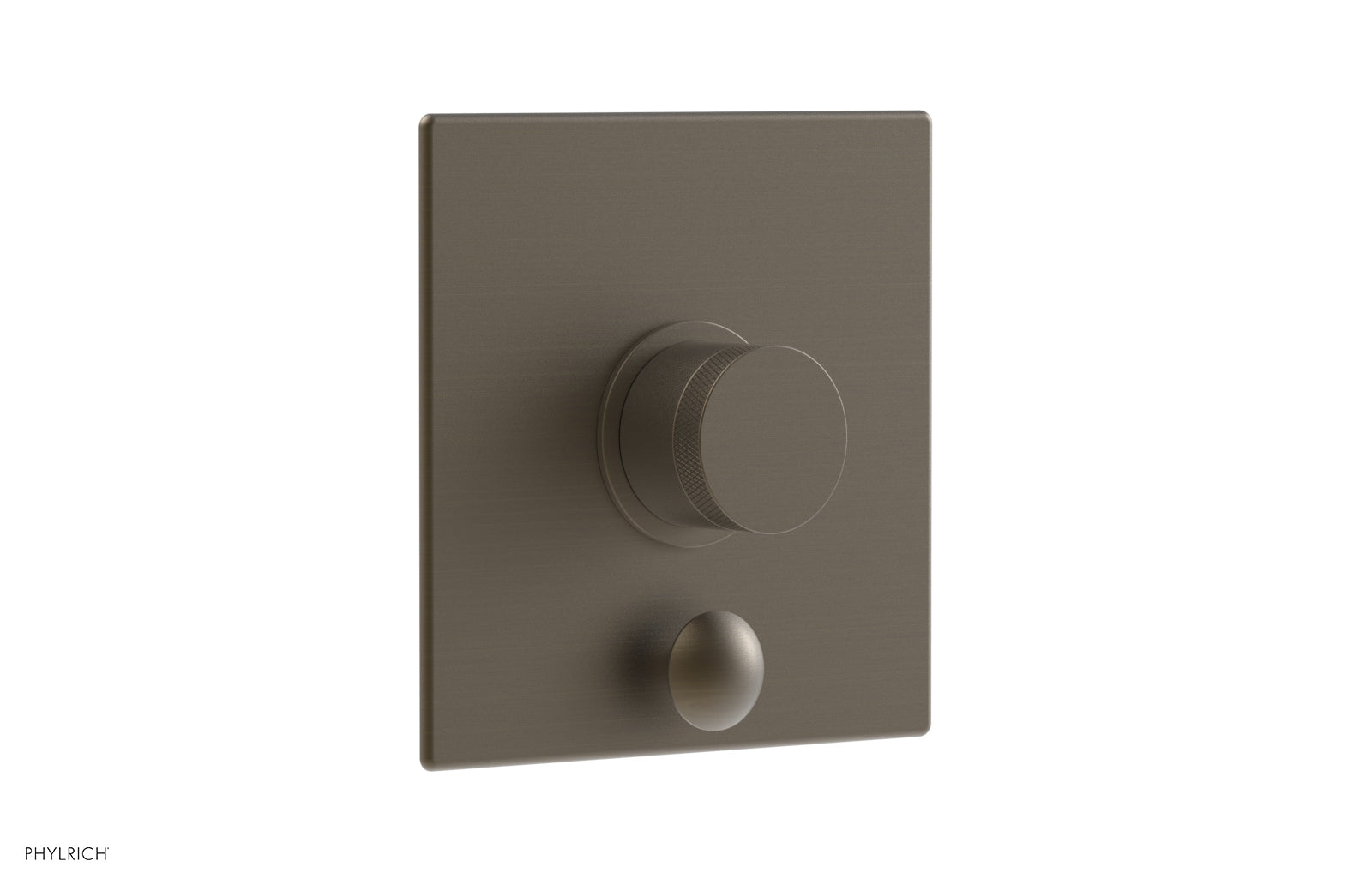 Phylrich BASIC II Pressure Balance Shower Plate with Diverter and Handle Trim Set