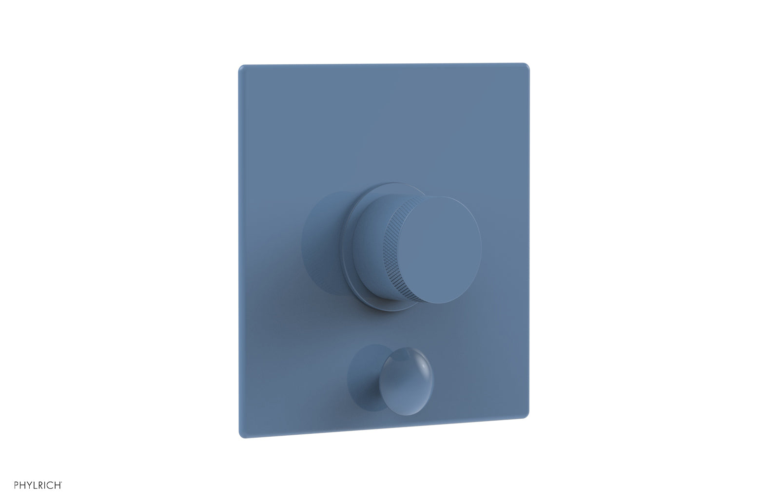 Phylrich BASIC II Pressure Balance Shower Plate with Diverter and Handle Trim Set