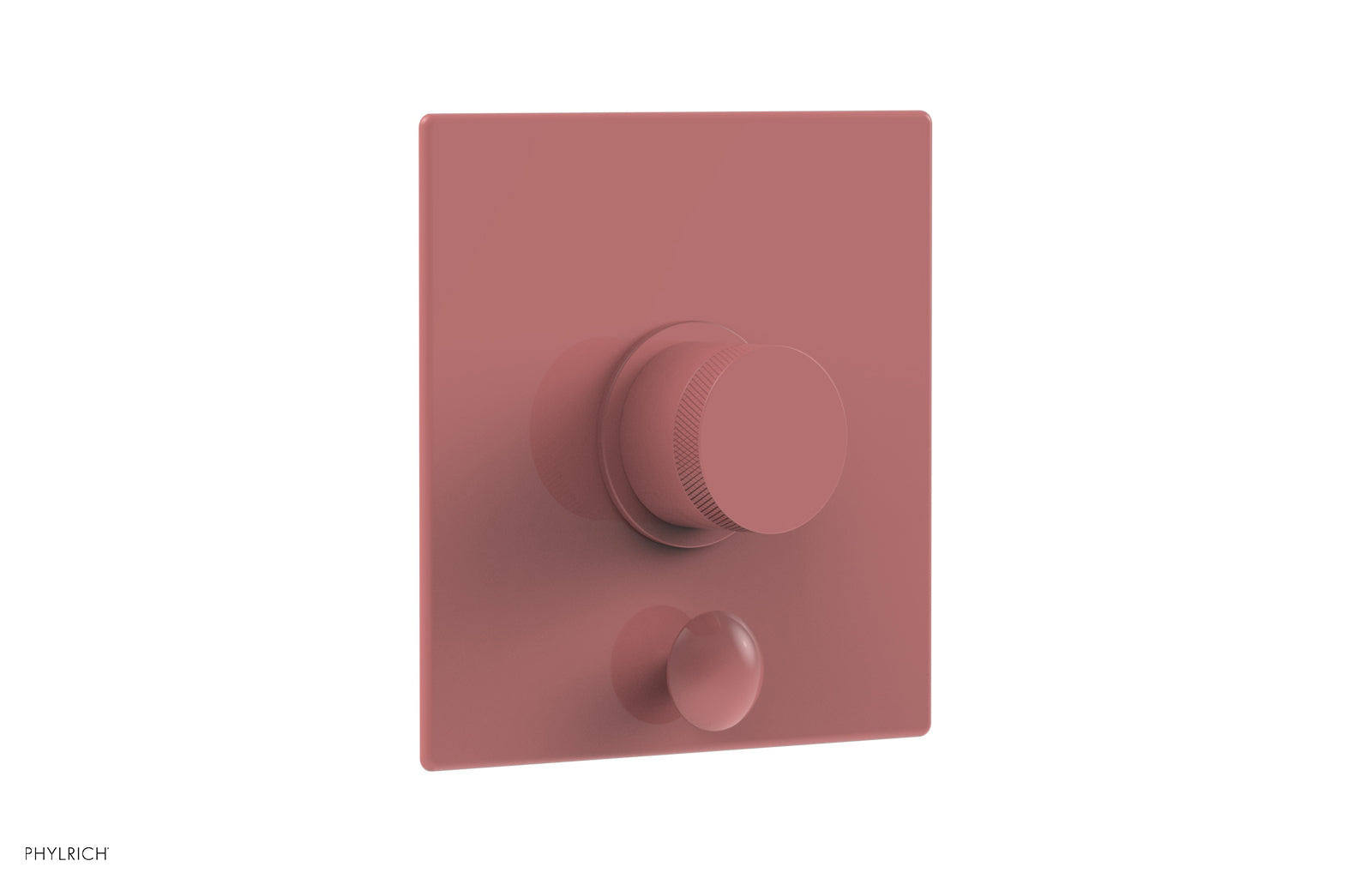 Phylrich BASIC II Pressure Balance Shower Plate with Diverter and Handle Trim Set