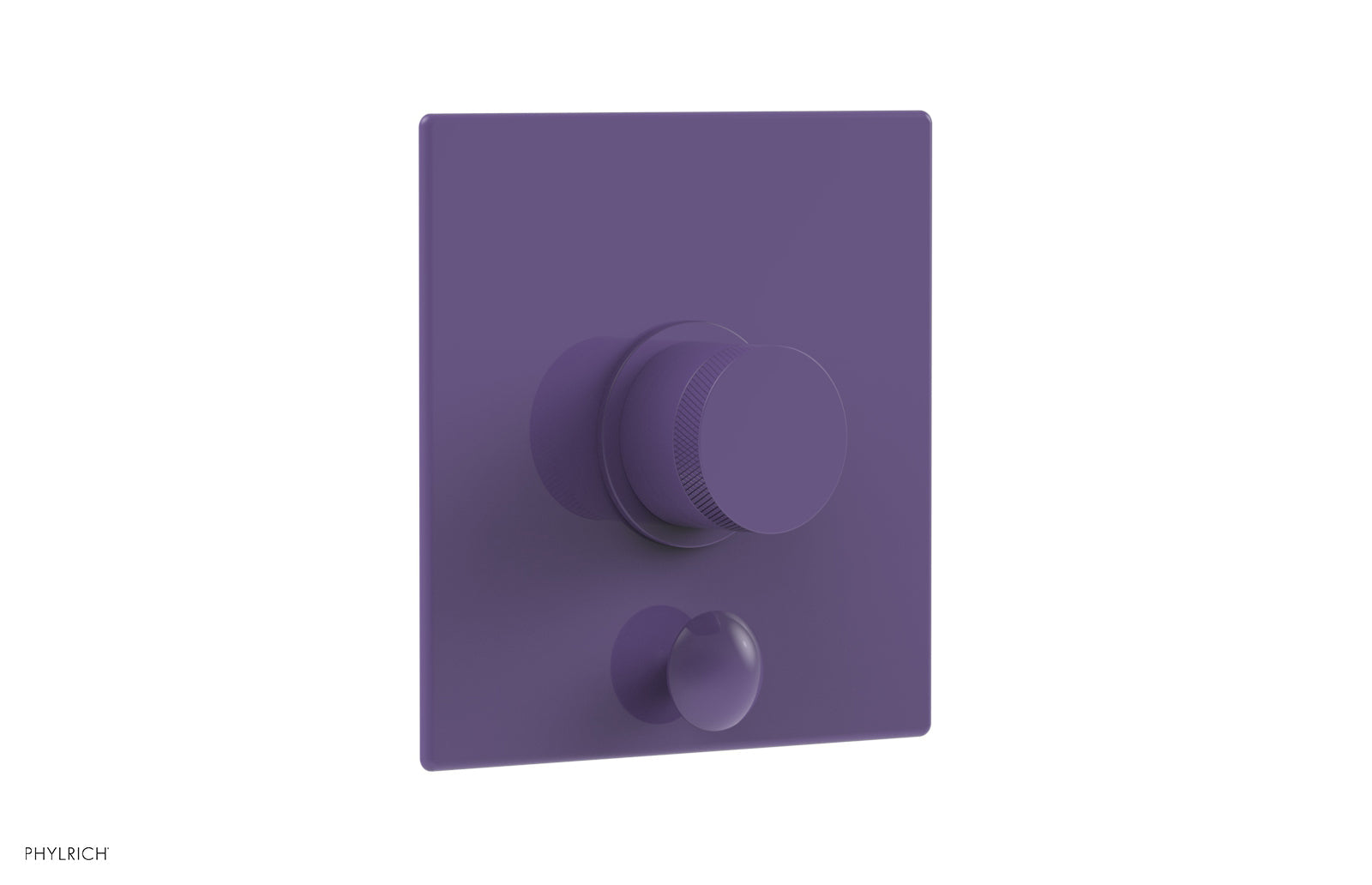 Phylrich BASIC II Pressure Balance Shower Plate with Diverter and Handle Trim Set