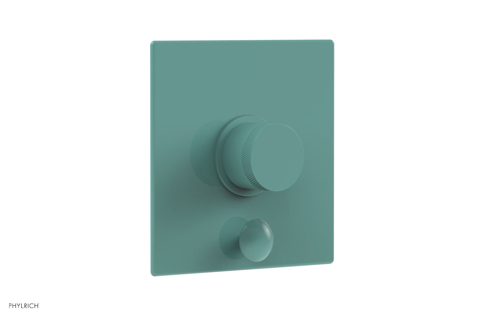 Phylrich BASIC II Pressure Balance Shower Plate with Diverter and Handle Trim Set