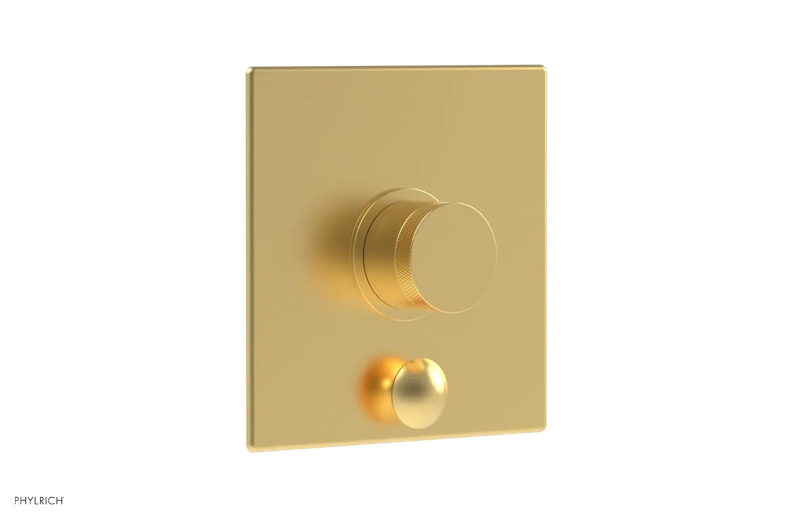 Phylrich BASIC II Pressure Balance Shower Plate with Diverter and Handle Trim Set by Phylrich