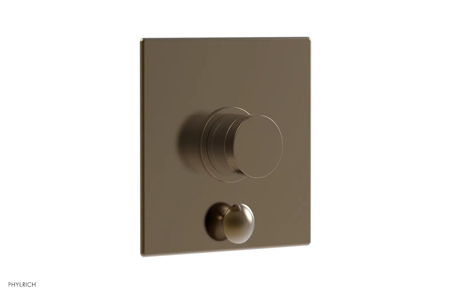 Phylrich BASIC II Pressure Balance Shower Plate with Diverter and Handle Trim Set by Phylrich