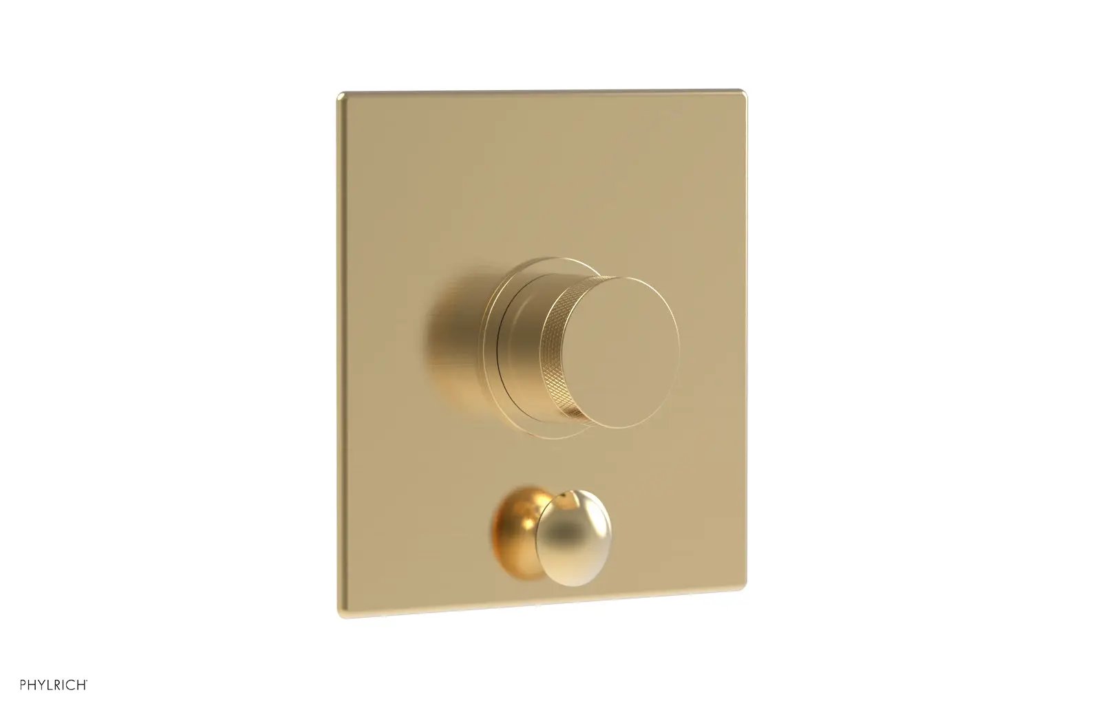 Phylrich BASIC II Pressure Balance Shower Plate with Diverter and Handle Trim Set by Phylrich