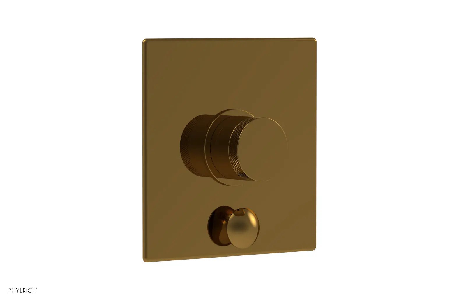 Phylrich BASIC II Pressure Balance Shower Plate with Diverter and Handle Trim Set by Phylrich