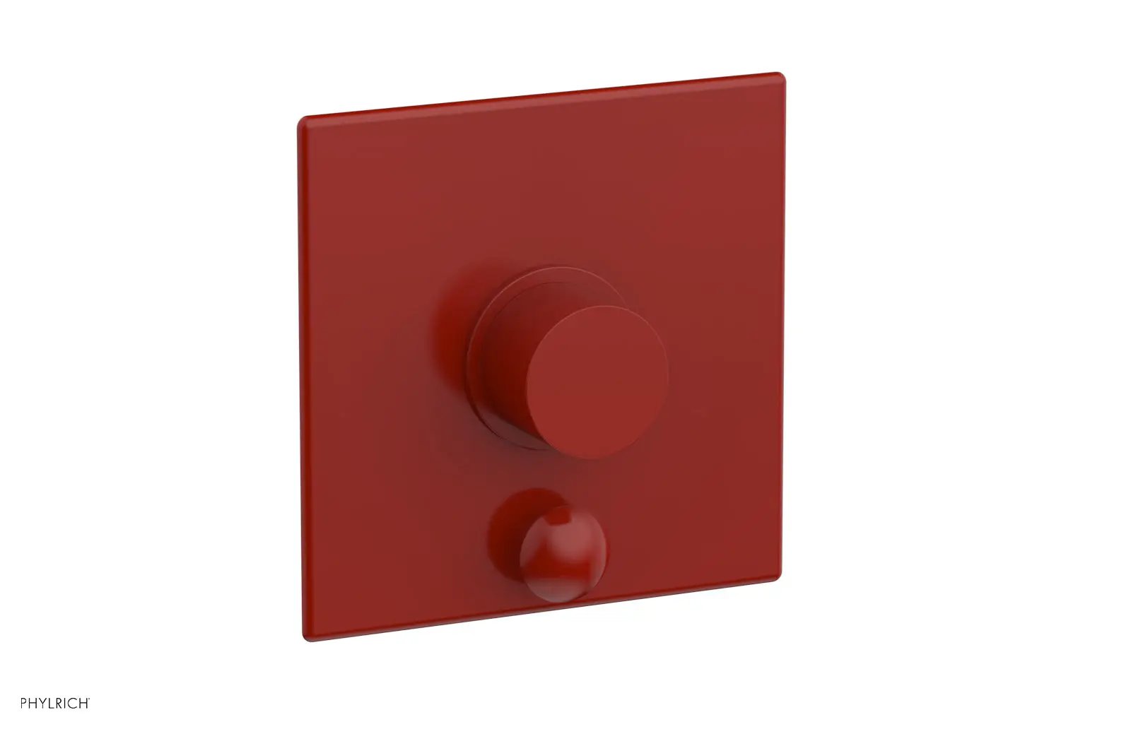 Phylrich BASIC II Pressure Balance Shower Plate with Diverter and Handle Trim Set by Phylrich