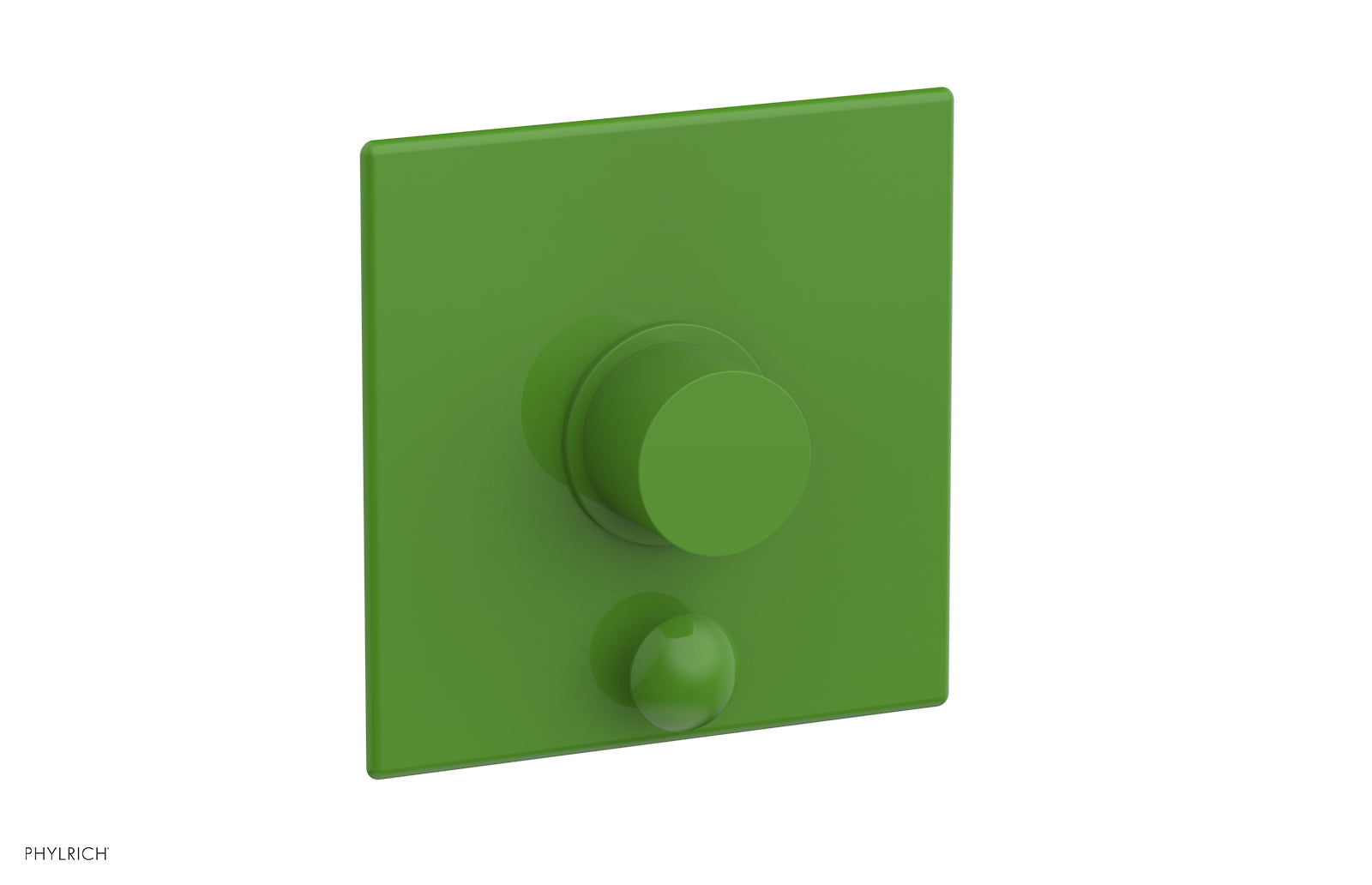 Phylrich BASIC II Pressure Balance Shower Plate with Diverter and Handle Trim Set