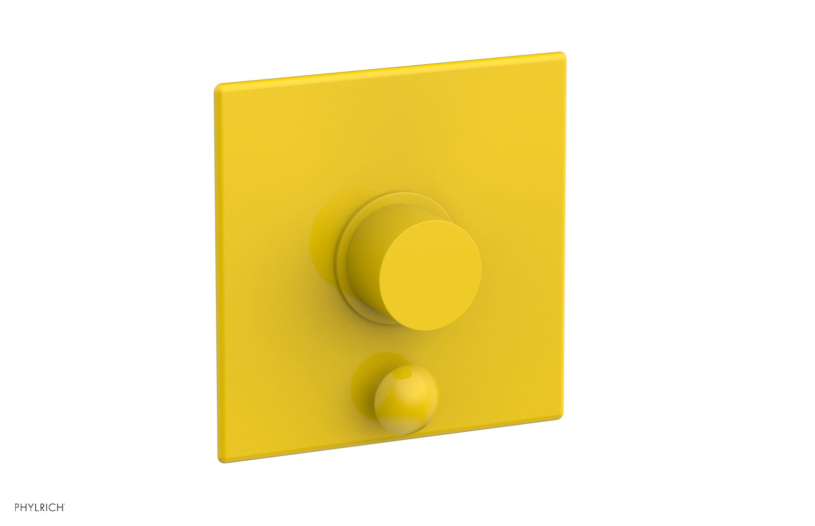 Phylrich BASIC II Pressure Balance Shower Plate with Diverter and Handle Trim Set