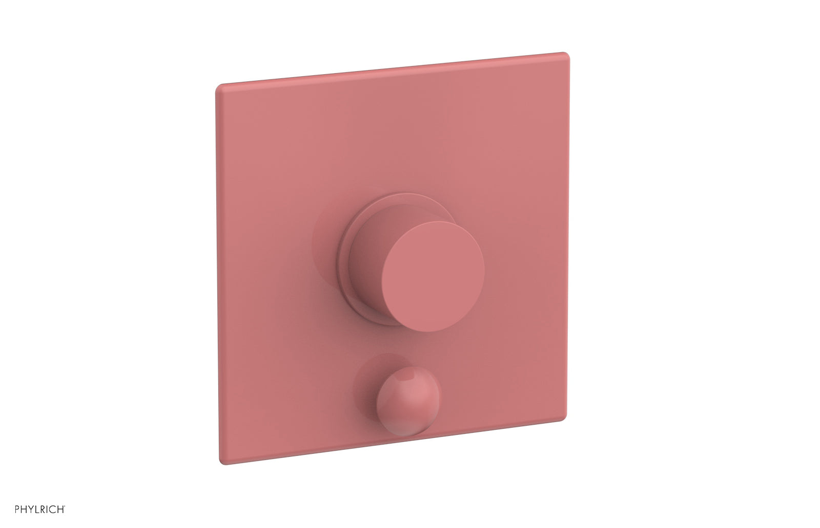 Phylrich BASIC II Pressure Balance Shower Plate with Diverter and Handle Trim Set