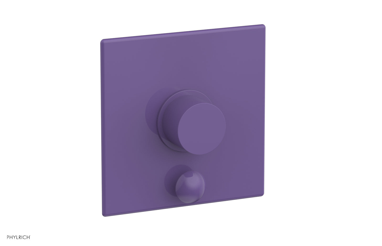 Phylrich BASIC II Pressure Balance Shower Plate with Diverter and Handle Trim Set