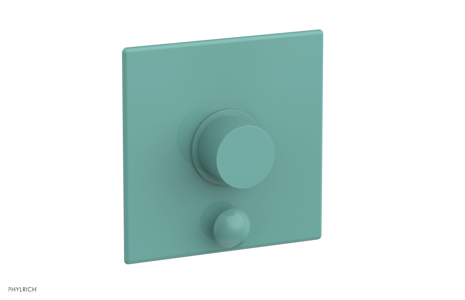 Phylrich BASIC II Pressure Balance Shower Plate with Diverter and Handle Trim Set