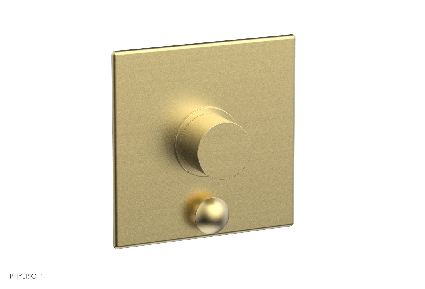 Phylrich BASIC II Pressure Balance Shower Plate with Diverter and Handle Trim Set